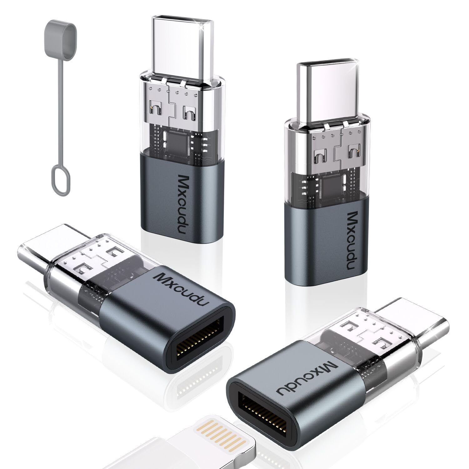 Amazon.com: 4 Pack Lightning to USB C Charging Adapter for iPhone